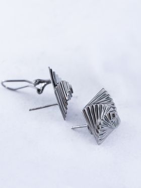 Dark Stairway Earring