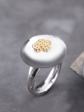 Silver Florette Ring