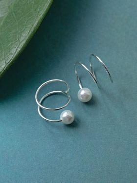 Whirl Coil Earrings