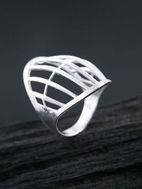 Silvercage Ring
