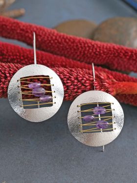 Stone Window Earrings 