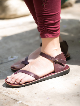 Crossover Sandals