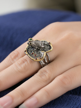 The Frog King Ring