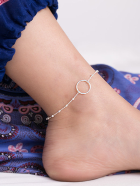 Circle Beads Anklet