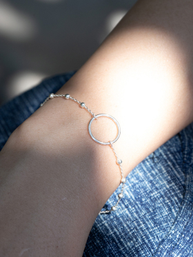 Circle Beads Bracelet