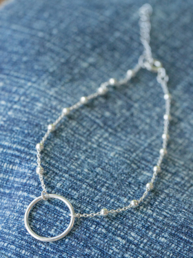 Circle Beads Anklet