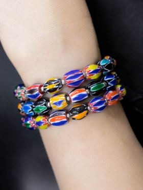 Murano Wrap Bracelets