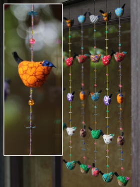 Birds On A Wire Set of 5