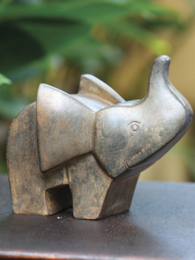 Bronze Chang Elephant Sculptures Small