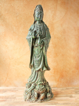 Kuan Yin Standing Lotus
