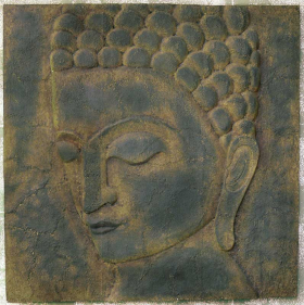 Stoic Buddha Panel