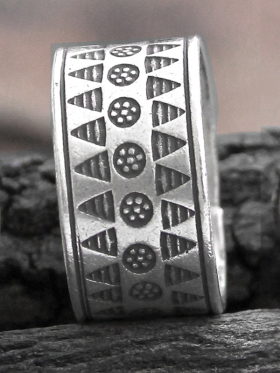 Triangle Stamp Ring