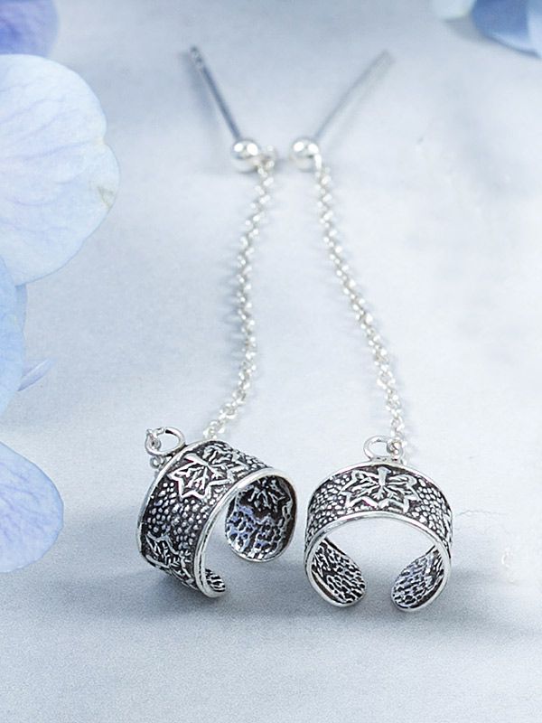 womens-sterling-silver-ear-cuffs-maple-leaf