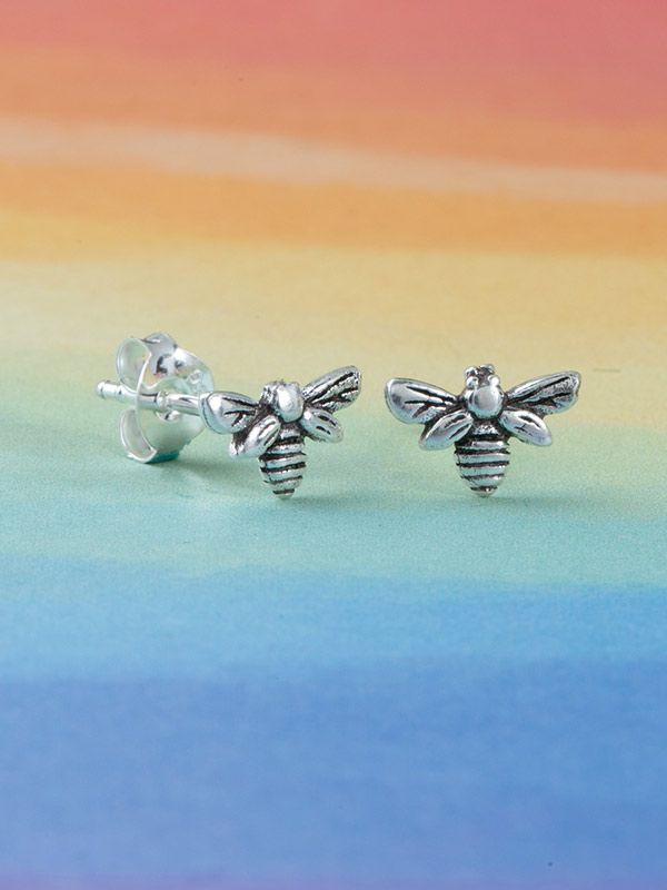 womens-jewelry-earrings-tiny-stud-bees