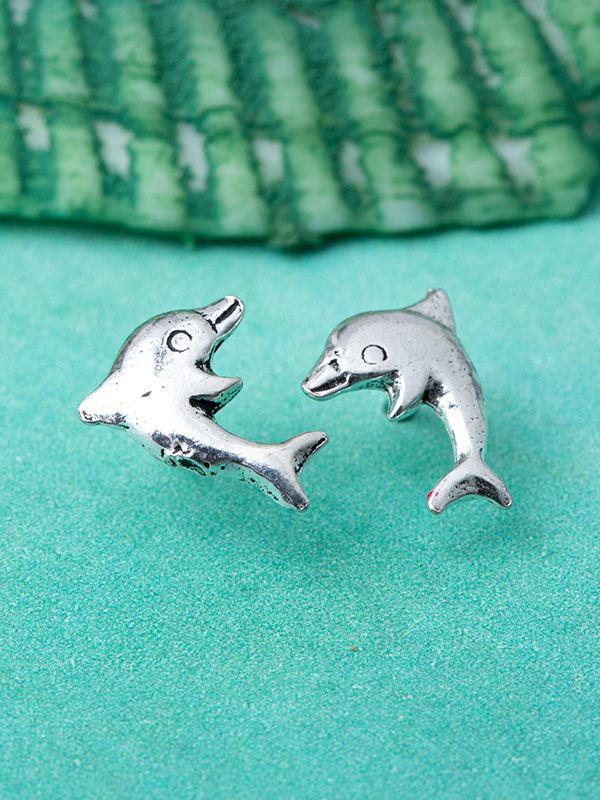womens-jewelry-tiny-stud-earrings-sterling-silver-dolphins