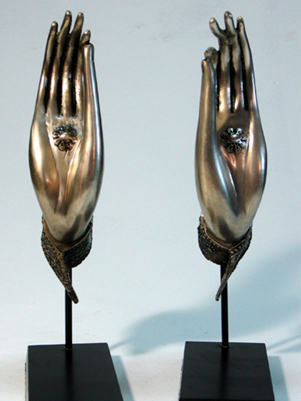 Vitarka Hand Pair W/lotus