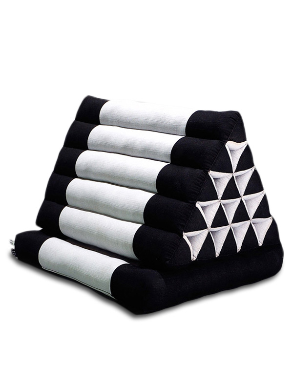King Triangle Pillow One Fold Cotton Linen
