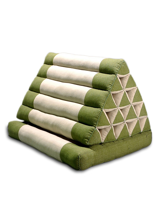 King Triangle Pillow One Fold Cotton Linen