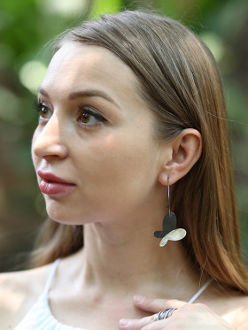 Modern Butterfly Earrings