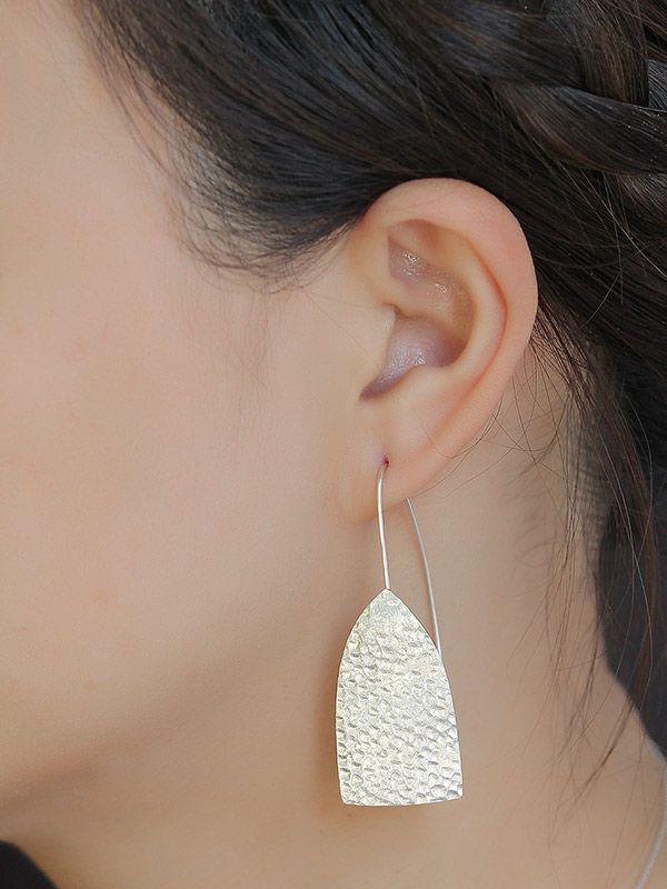 Dimpled Bell Earrings