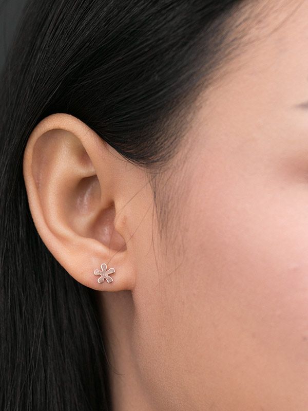 Pink Starfish Studs