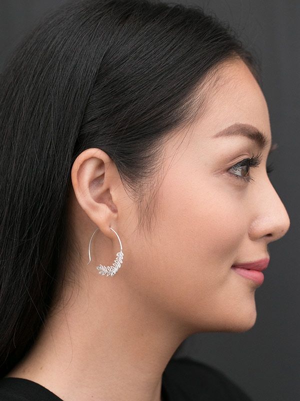 Laurel Hoop Earrings