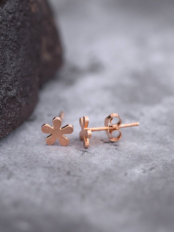 Pink Starfish Studs