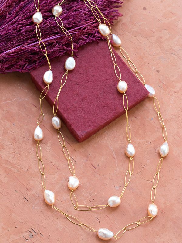 Pearl Path Necklace
