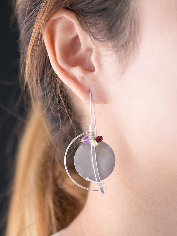 Rondelle Earring