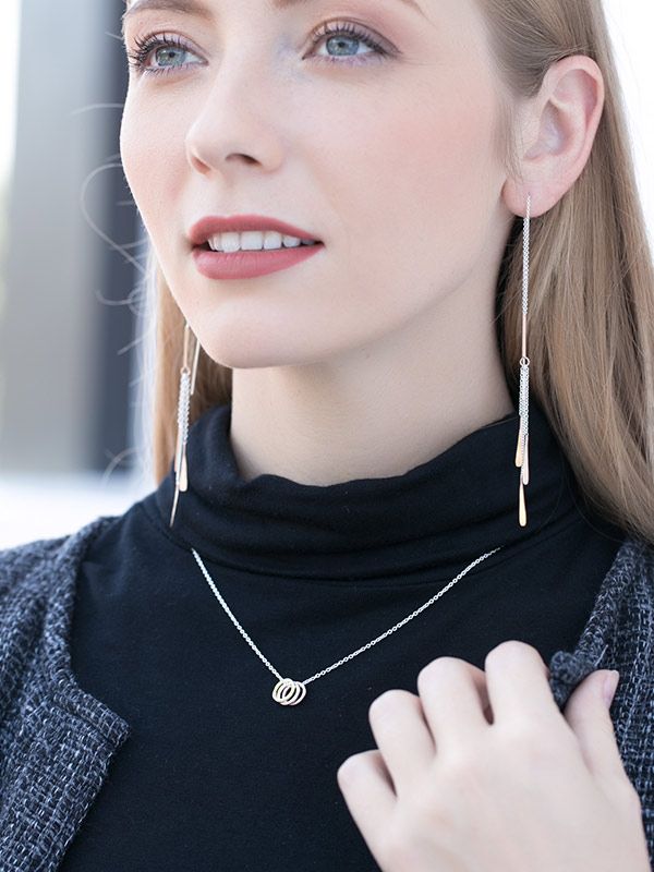 Ringwhirl Necklace