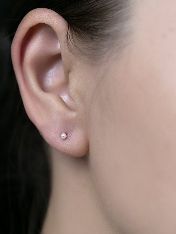 Pearl Drop Studs
