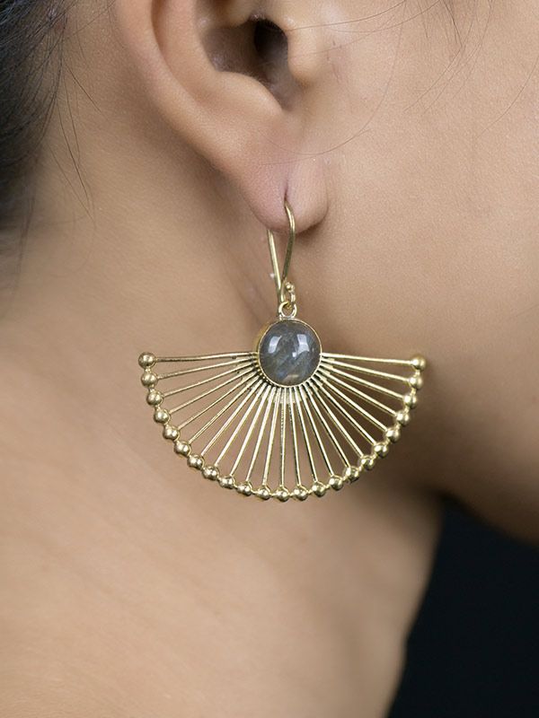 Golden Rays Earrings 