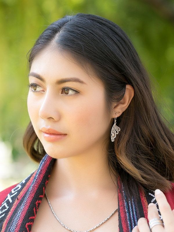 Filigree Wing Earrings