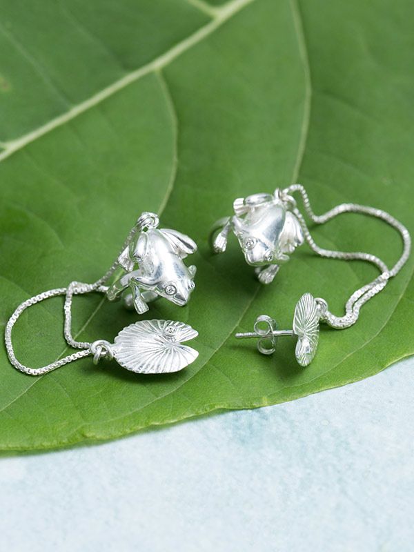 Lily Pads Ear Climber