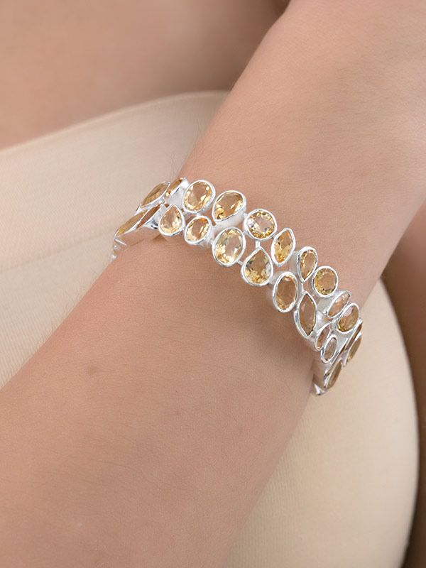Cleopatra Gem Bangle
