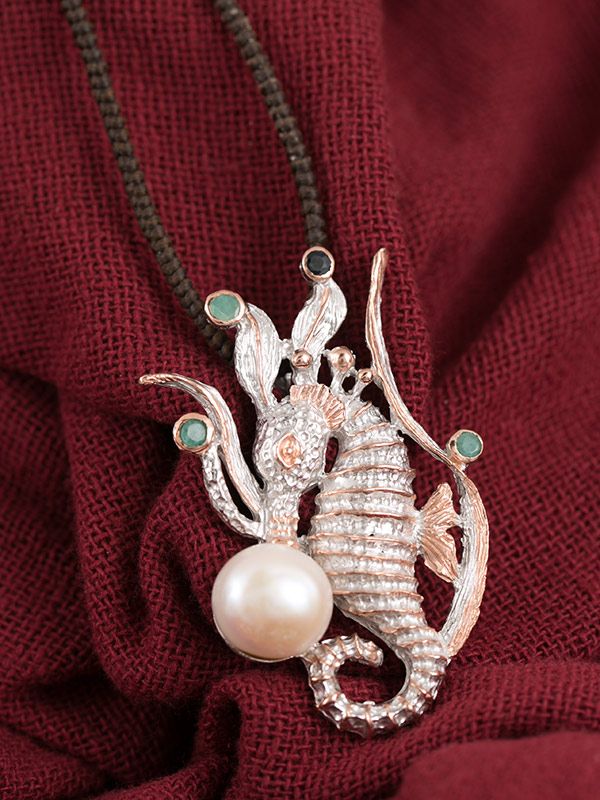 Seahorse Brooch