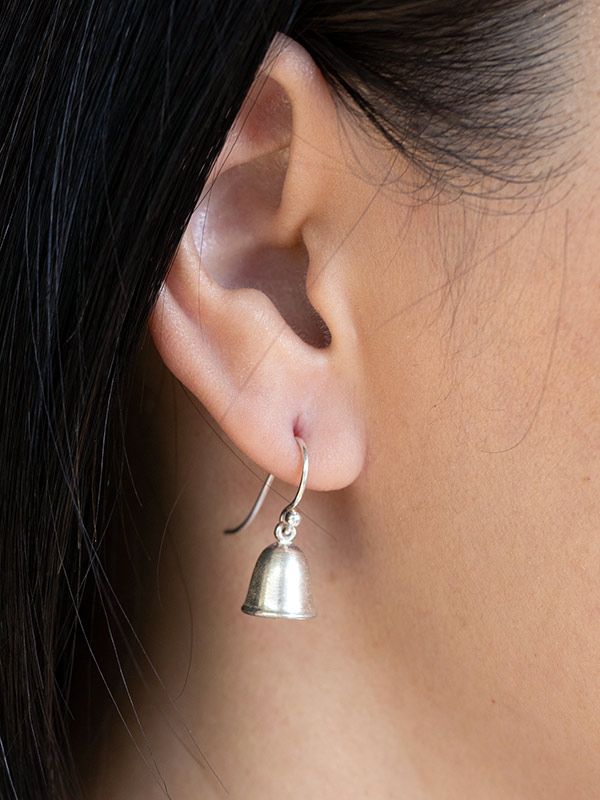 Silver Bell Earrings