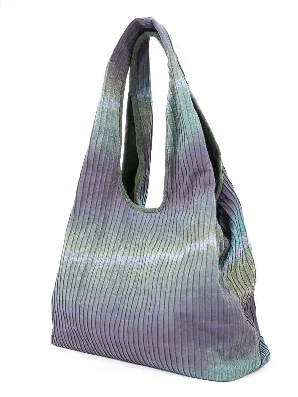 Pintuck Tote