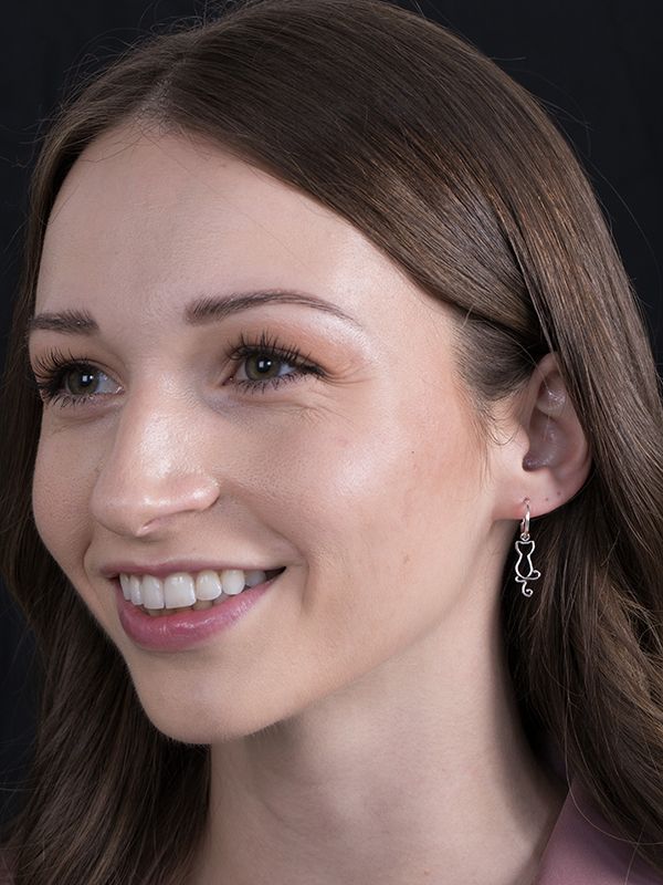 Whimsy Cat Earrings