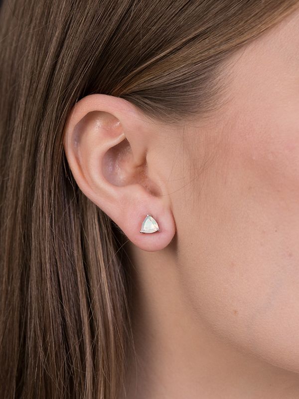 Esprit Triangle Studs