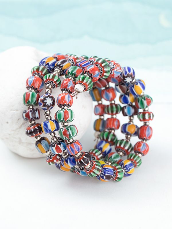 Glass Wrap Bracelets
