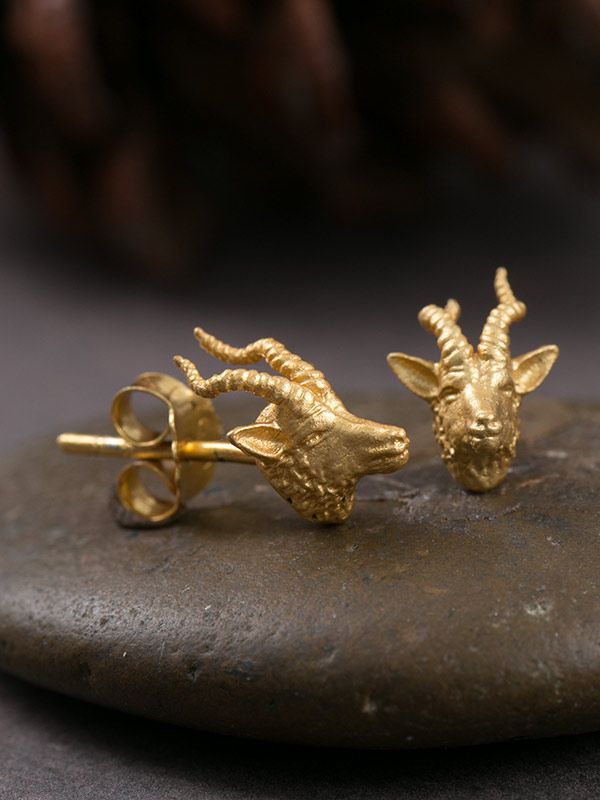 Antelope Gold Studs