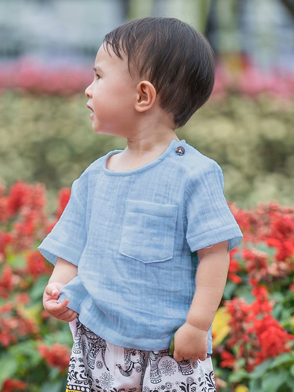 Kids Adventure Cotton Blouse