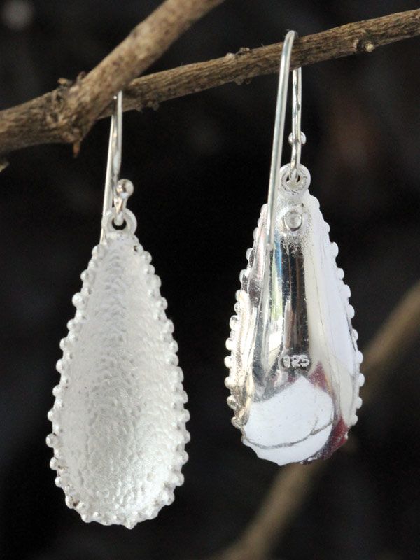 Laced Teardrop Earrings