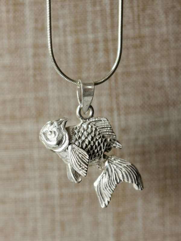Mobile Goldfish Pendant