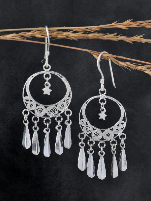 Paper Moon Earrings