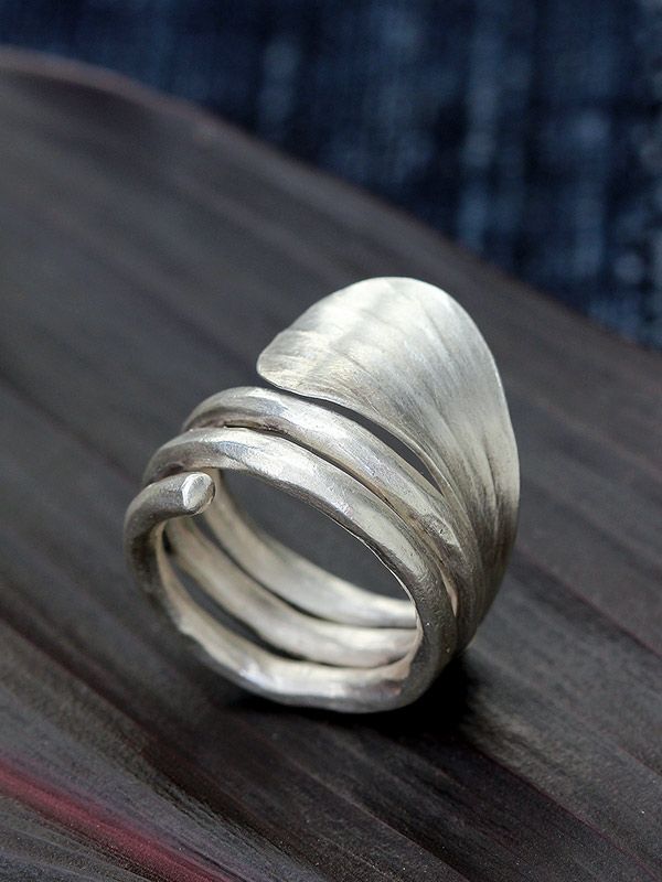 Lily Pad Wrap Ring