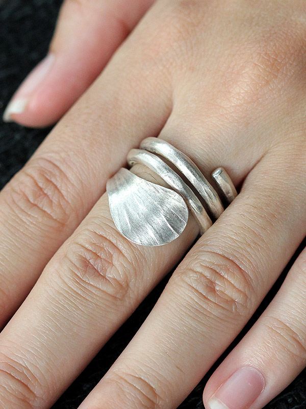 Lily Pad Wrap Ring