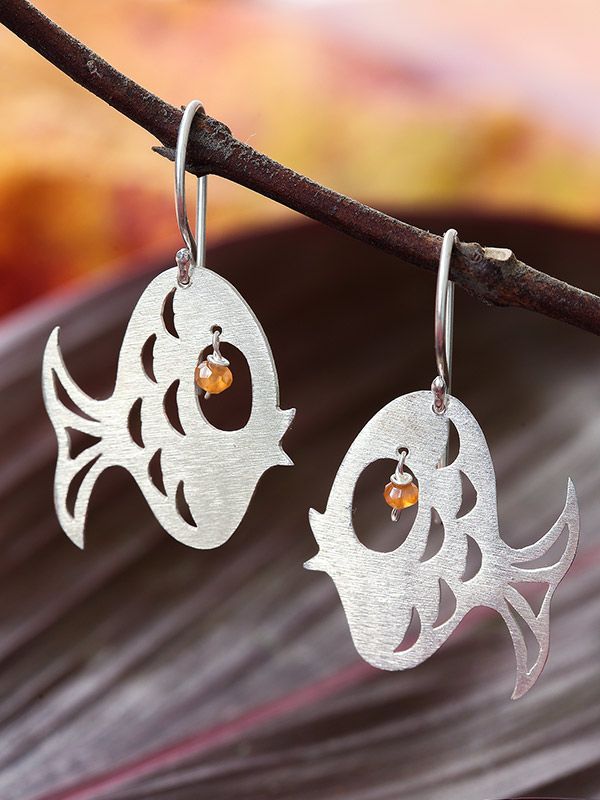 Puffer Fish Earrings