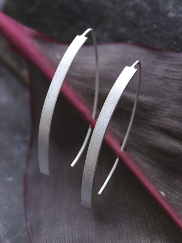 Wishbone Arc Earrings
